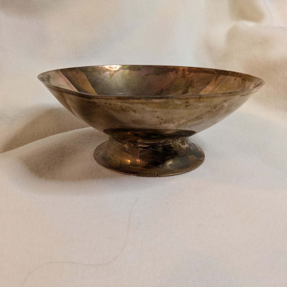Vintage Brass Decorative Bowl